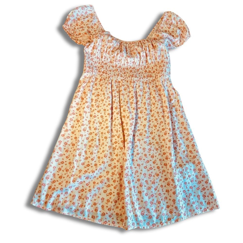 Billabong Cream Floral Midi Dress